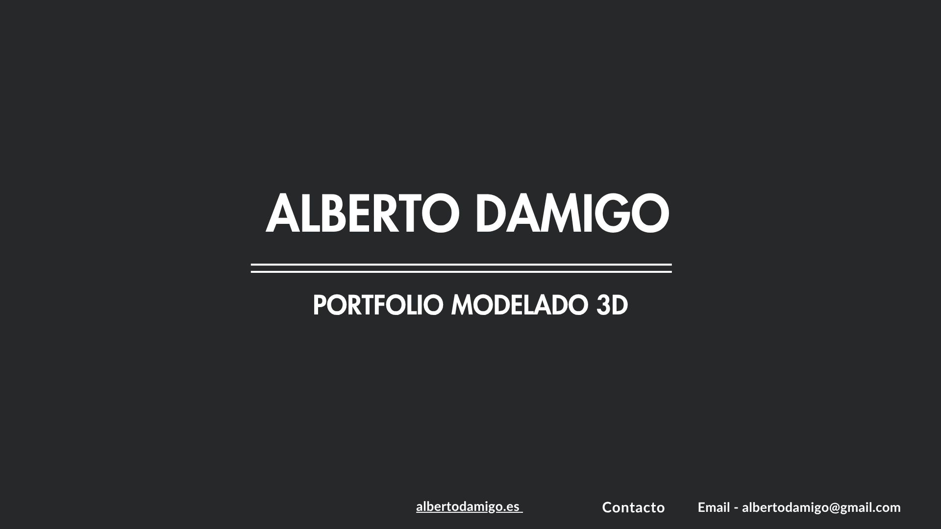 Portfolio 3D